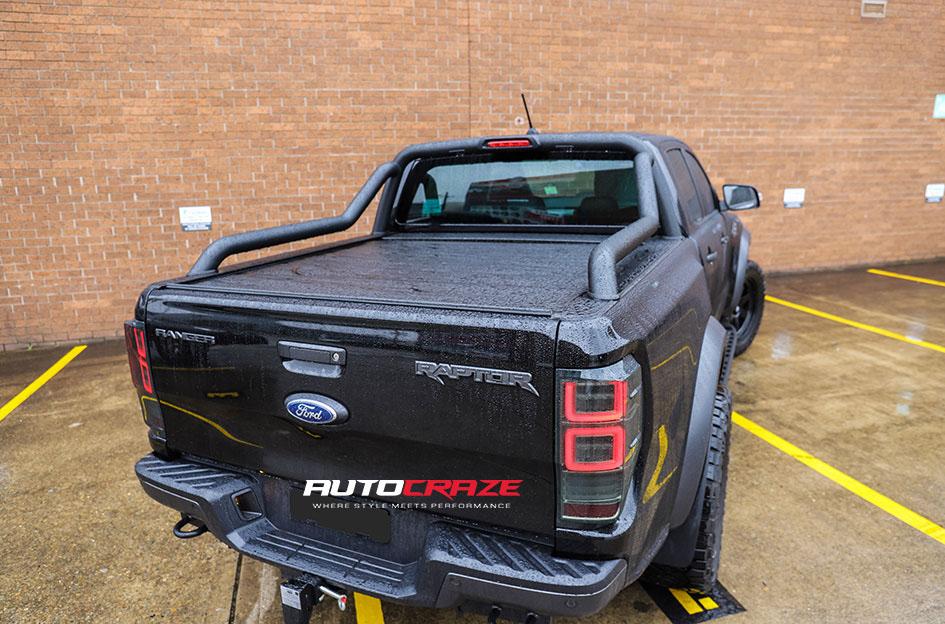 FORD RANGER RAPTOR SHOK MATTE BLACK